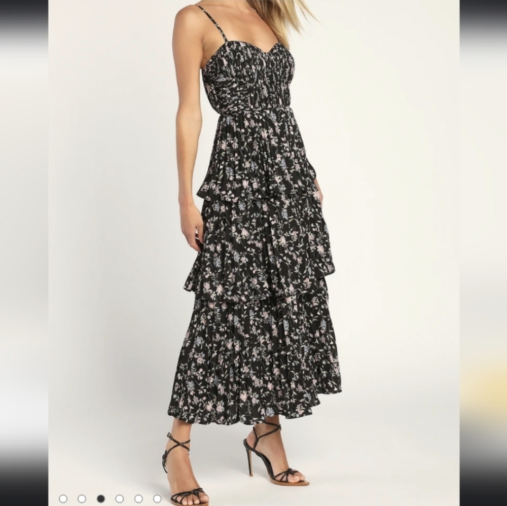 Lulu's Cascading Crush Dress